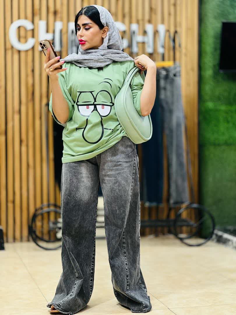 شلوار جین شافل 2672